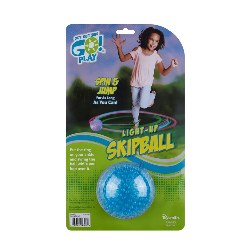 GO! Play Light-Up Skipball Ankle Jump Game with LED