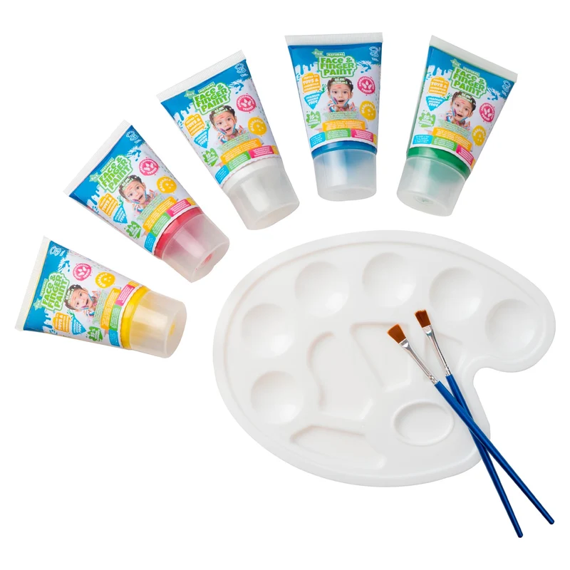 Natural Face and Finger Paint All In One Art Set