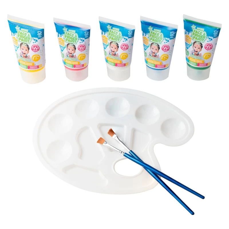 Natural Face and Finger Paint All In One Art Set