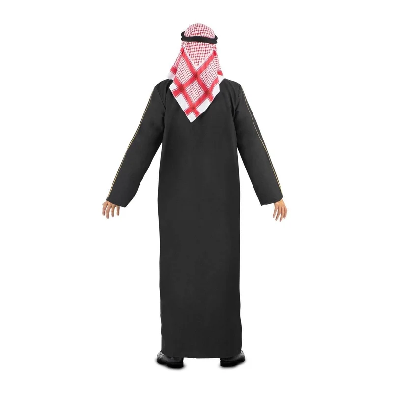 Petro Dollar Prince Costume for Adults, Black Tunic