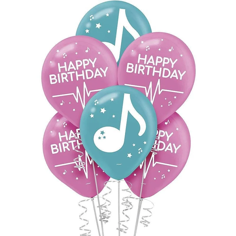 Internet Famous Latex Balloons, 6 Count