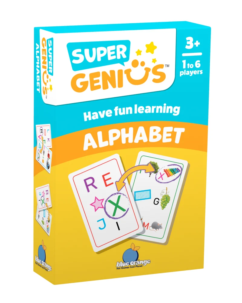 Super Genius Alphabet Flash Cards : The Clever Card Challenge