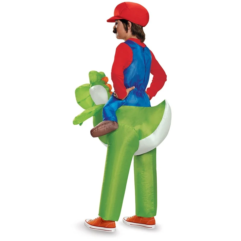 Super Mario Bros Mario Inflatable Costume for Kids, Nintendo