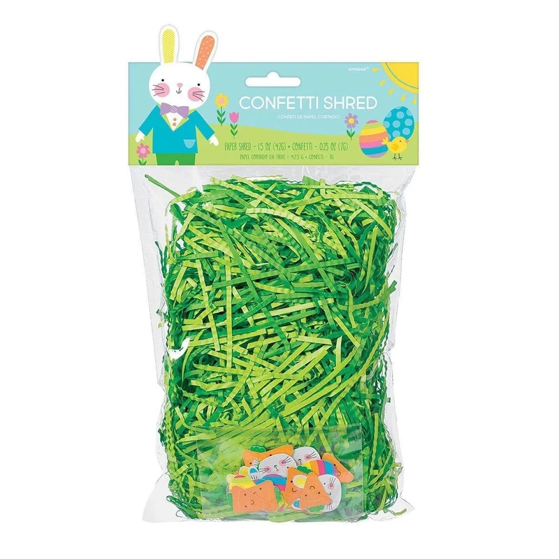 Easter Grass with Confetti, Green