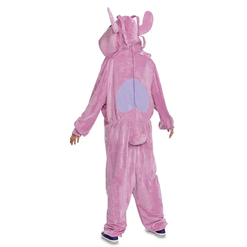 Lilo & Stitch Angel Costume for Adults, Disney, Pink Jumpsuit