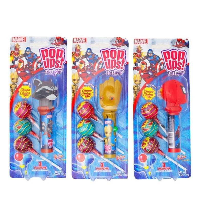 Avengers Pops Ups Blister, 36g, Assortment, 1 Count