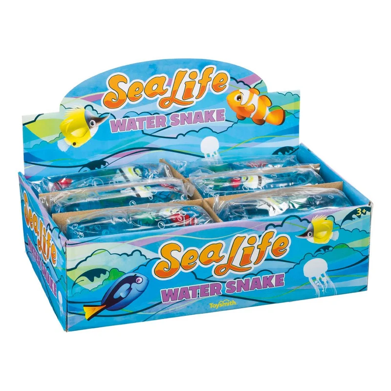 Toysmith Sealife Water Snake Sensory Fidget Toy For Kids