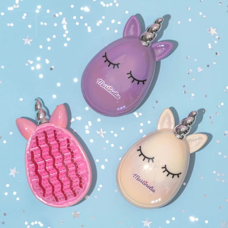 Martinelia Sweet Dreams Metallic Unicorn Detangler Hair Brush