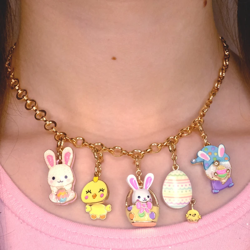 CHARM IT! Gold Chain Choker Necklace for Kids Jewelry Collection