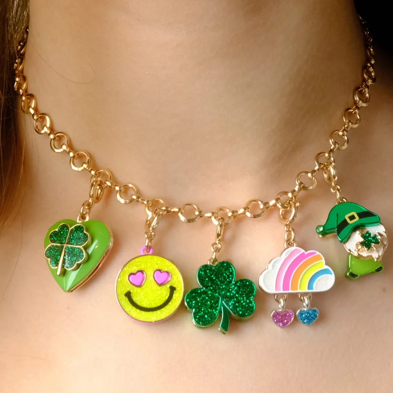 CHARM IT! Gold Chain Choker Necklace for Kids Jewelry Collection