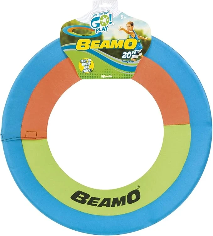 Toysmith Beamo 20-Inch Flying Hoop Soft Rim Outdoor Toss Game