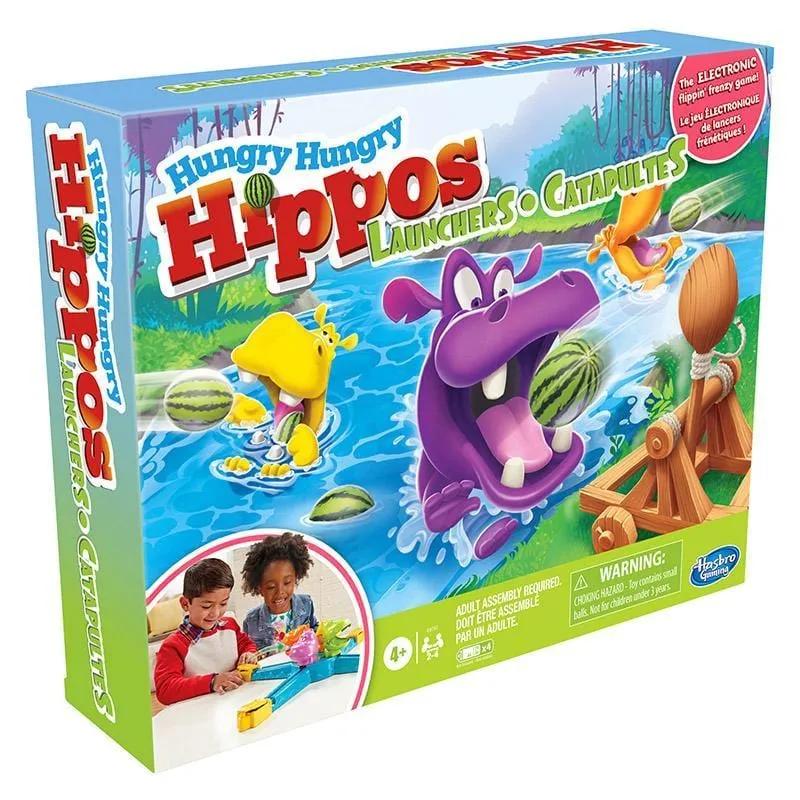 Hungry Hungry Hippos Catapults