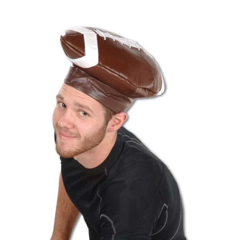 Vinyl Football Hat, 1 Count