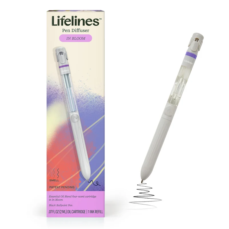 Lifelines In Bloom Scented Essential Oil Writing Pen Diffuser