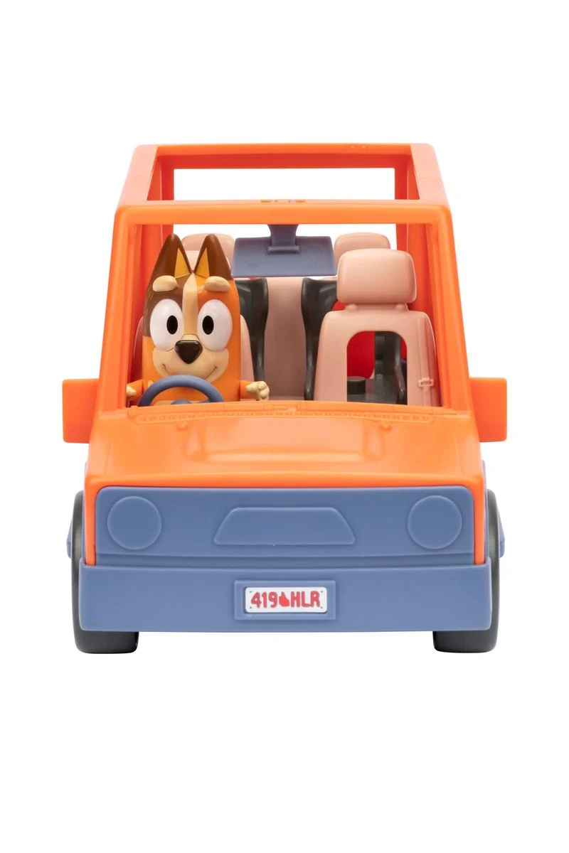 Bluey Heeler Family Road Trip 4WD Vehicle with Chilli Figure Toy