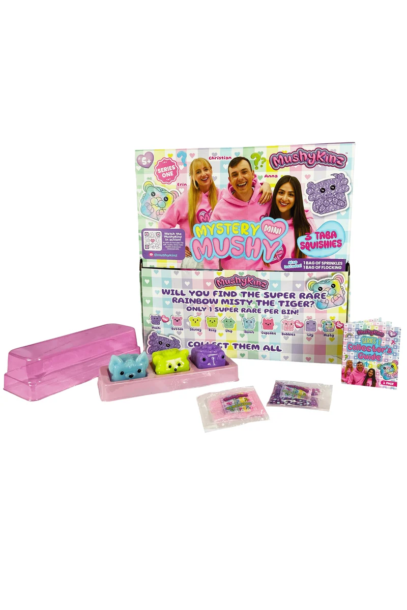 MushyKinz Mystery 3 Pack Squishy Collectible