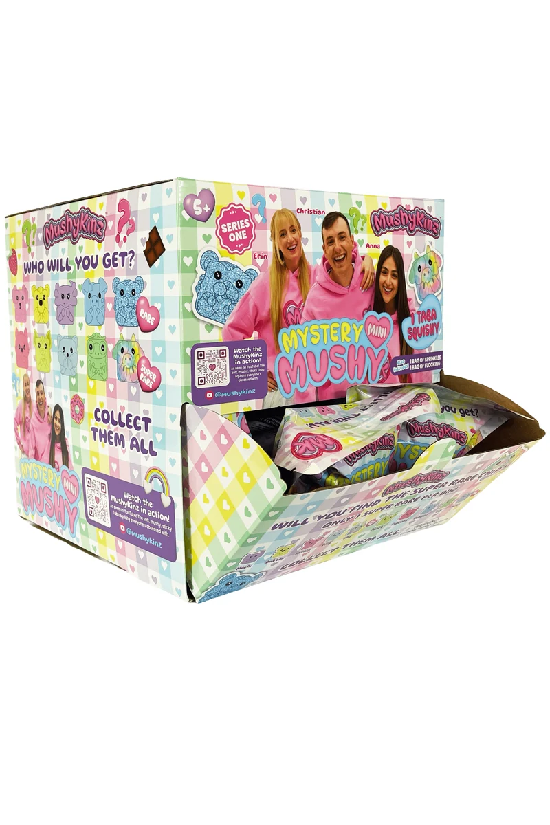 MushyKinz Mystery 3 Pack Squishy Collectible