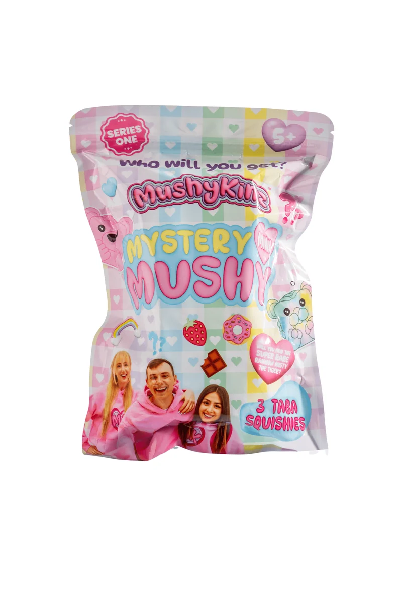 MushyKinz Mystery 3 Pack Squishy Collectible