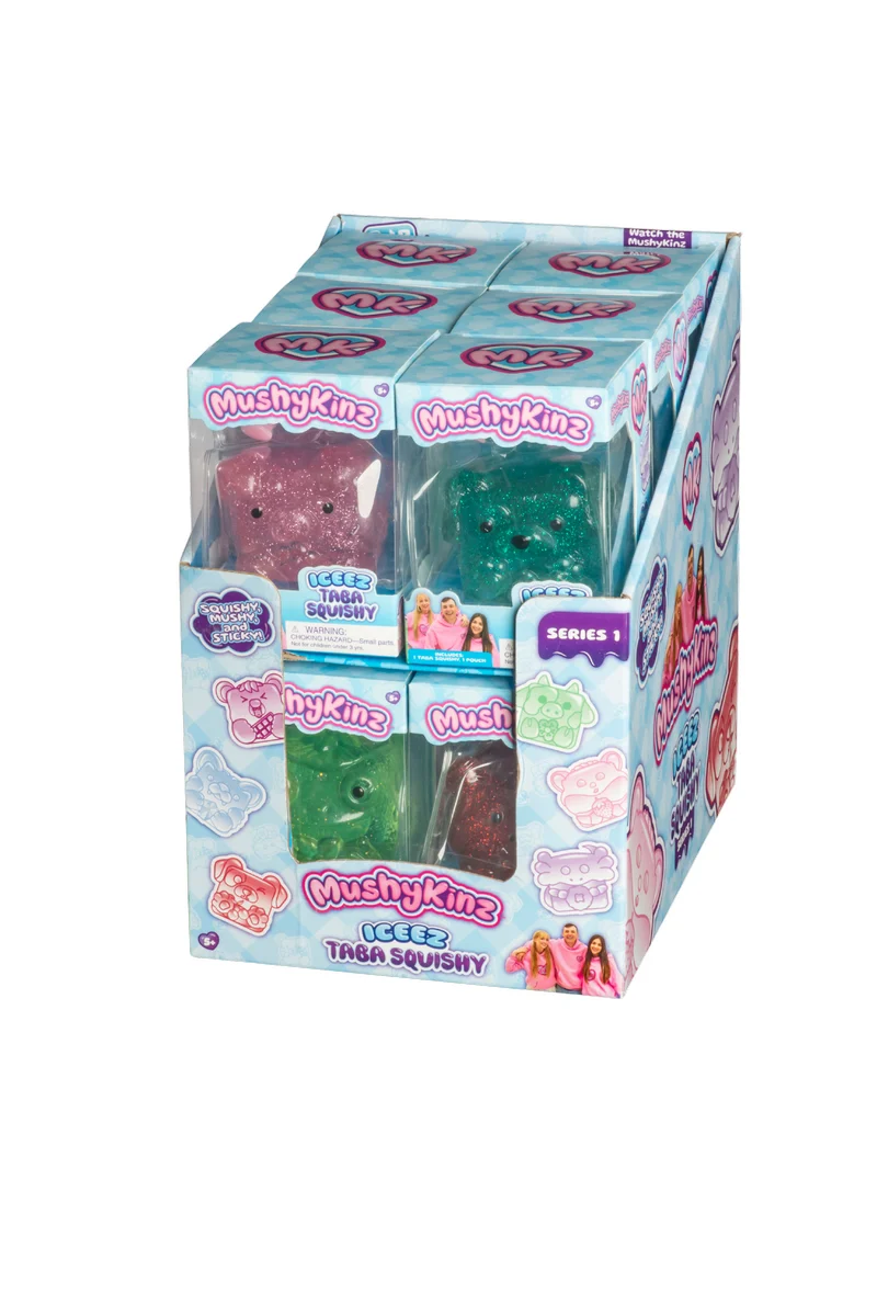 MushyKinz Iceez Clear Collectible Squishy Toy