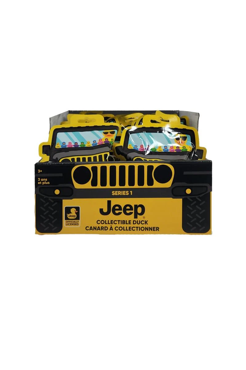 Jeep Branded 2 Inch Vinyl Duck Figures