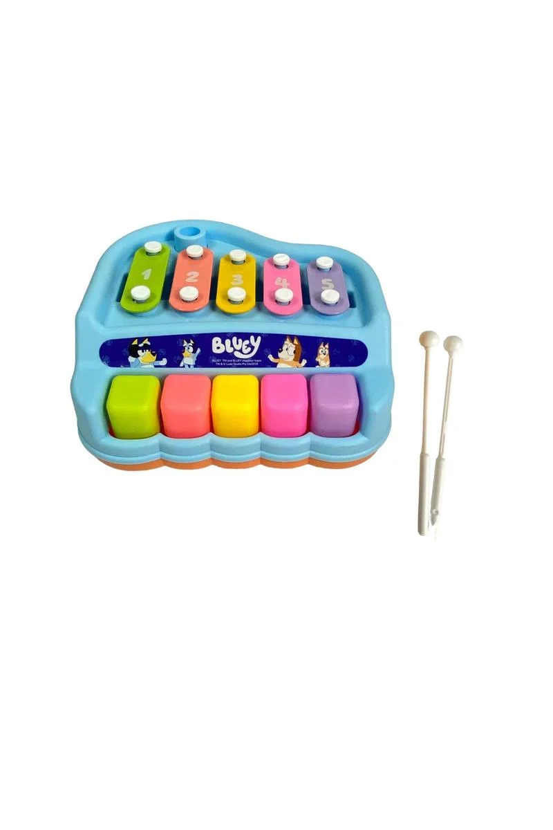 Official Bluey Play Along Piano Musical Toy for Toddlers Ages 3+