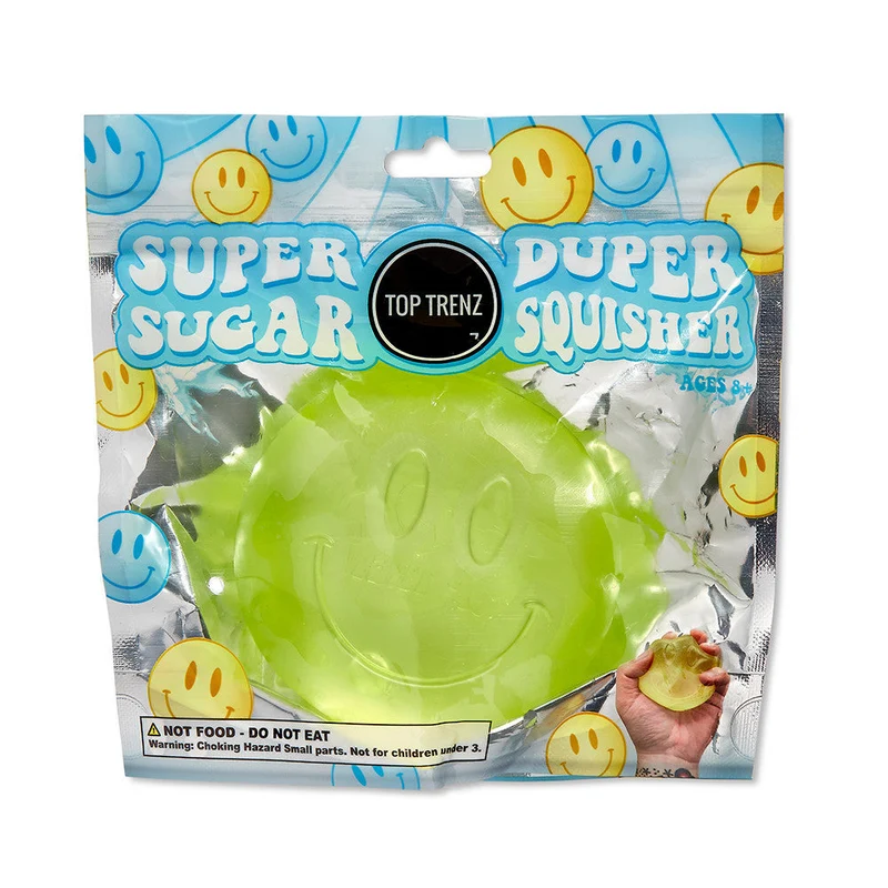 Super Duper Sugar Squisher Happy Face