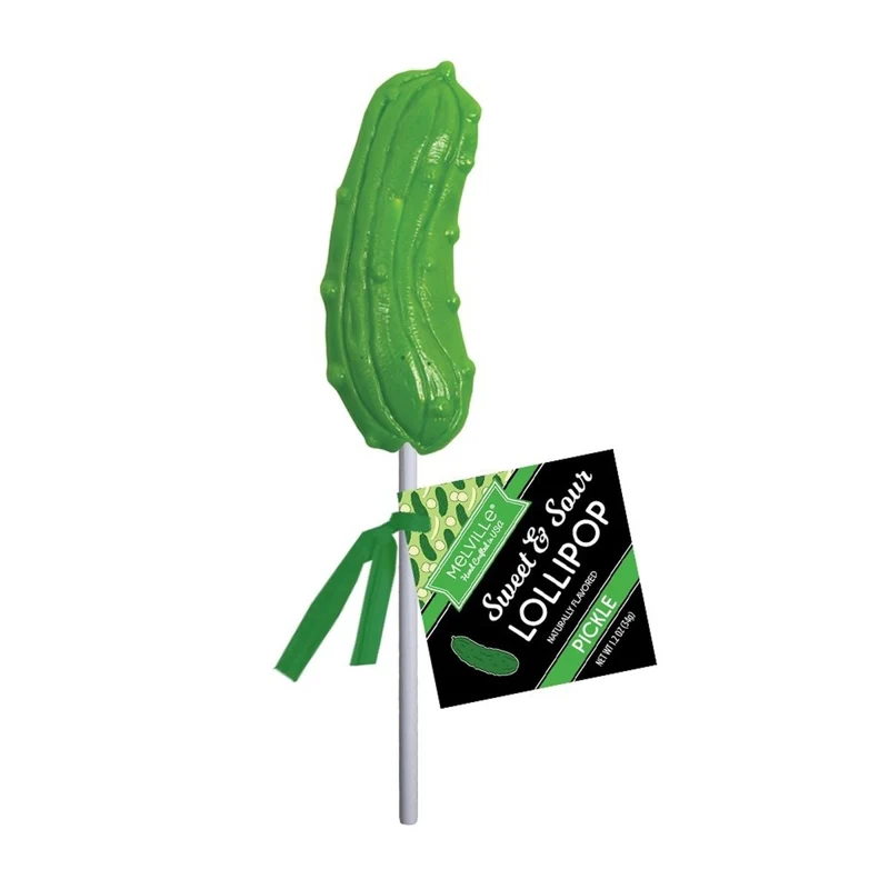 Sweet and Sour Pickle Lollipop, 34g, 1 Count