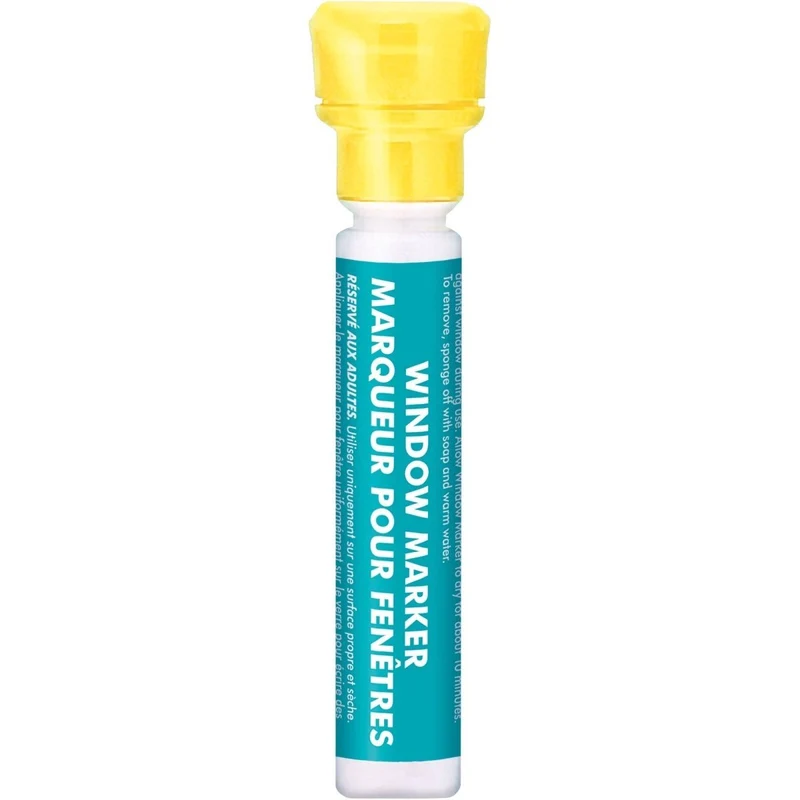 Window Marker, Yellow, 1 Count
