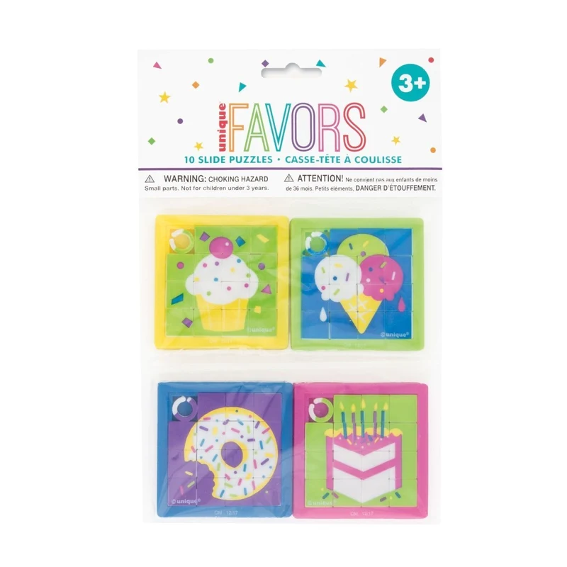 Slide Puzzles, 10 Count