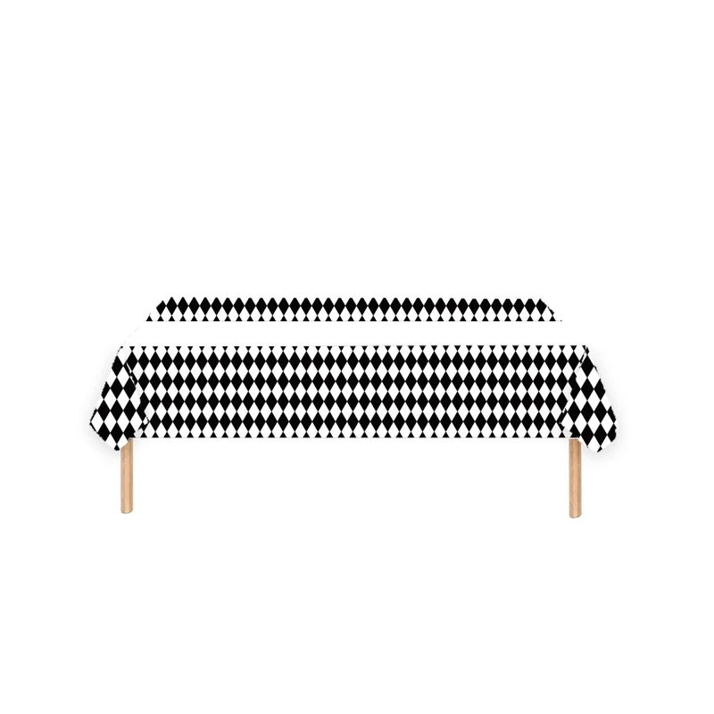 Race Champion Birthday Rectangular Paper Table Cover, 47 x 70 Inches, 1 Count