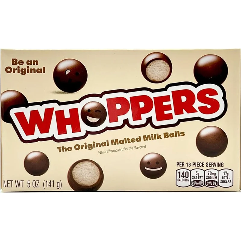 Whoppers Malted Milk Balls, 141g, 1 Count