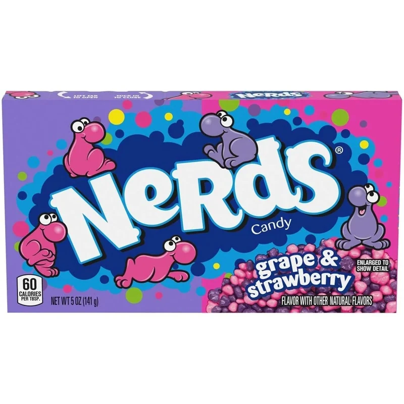 Nerds Grape and Strawberry Candies, 142g, 1 Count