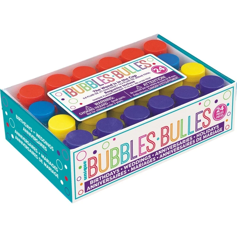 Party Bubbles, 0.6 oz, 24 Count