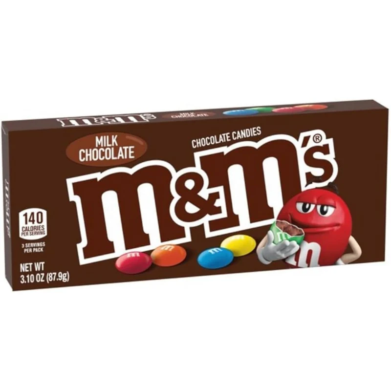 M&M's Original Milk Chocolate, 87.9g, 1 Count
