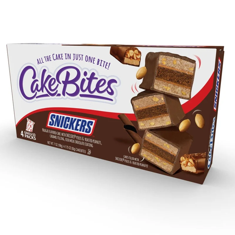 Snickers Cakebites, 50g, 1 Count