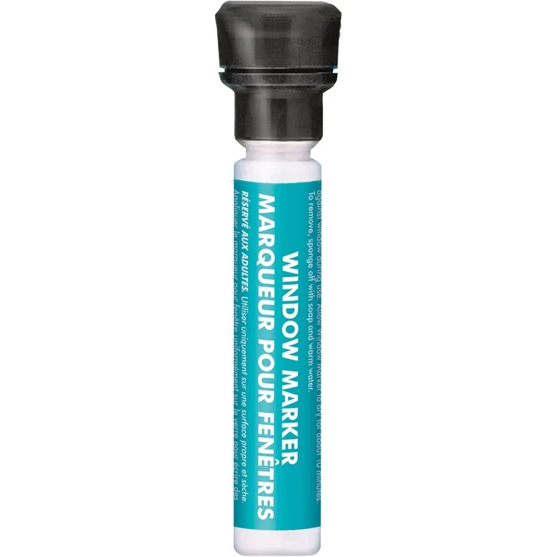 Window Marker, Jet Black, 1 Count
