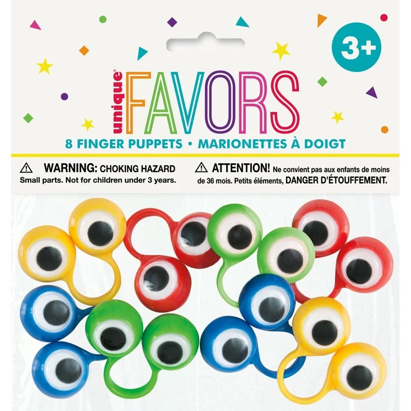 Finger Puppets, 8 Count