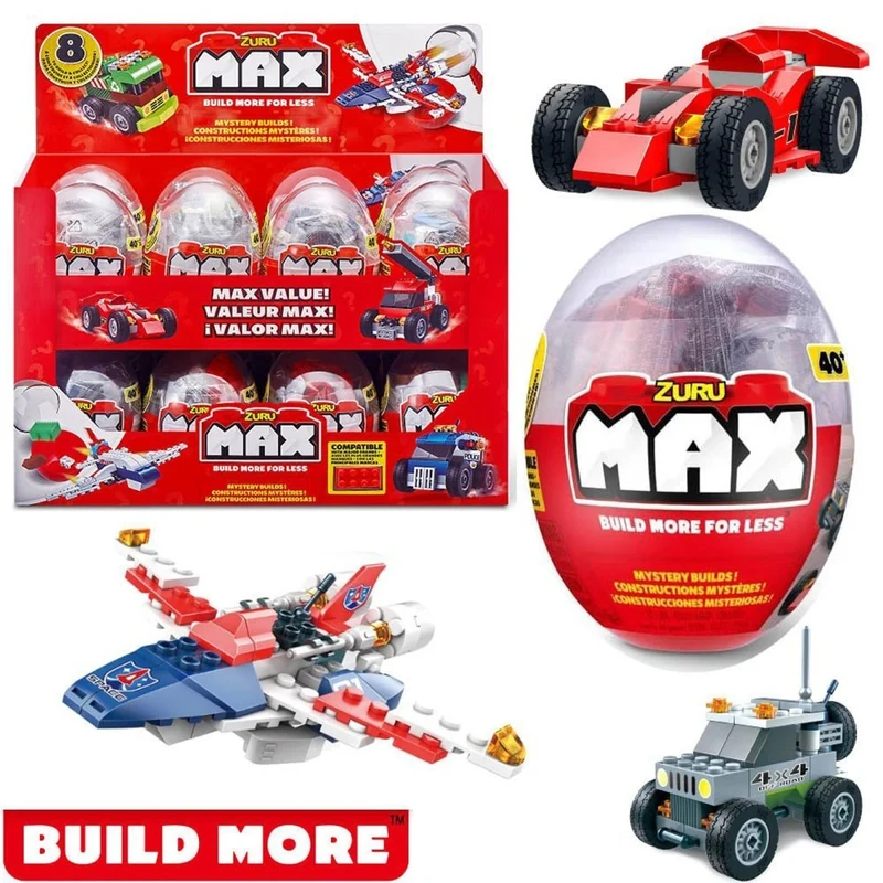 Zuru Construction Brick Egg Capsule, 1 Count