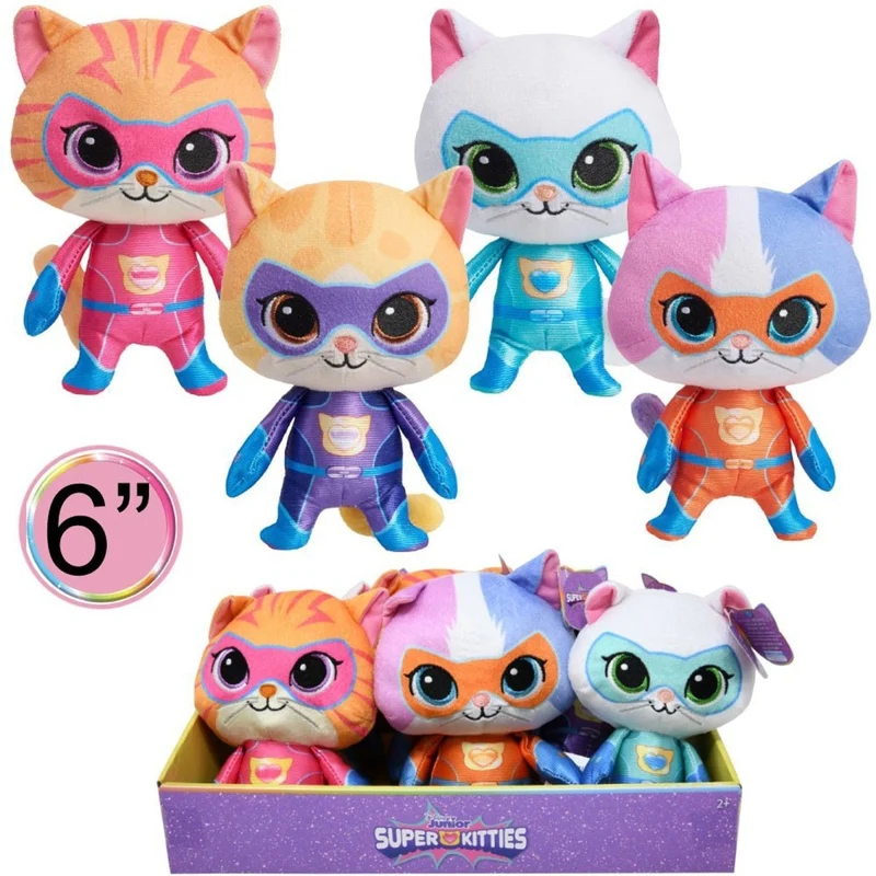 Super Kitties Plush, Disney, 6 Inches, Assortment, 1 Count