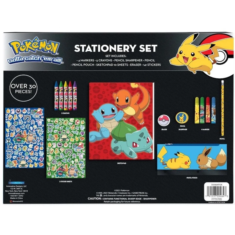 Pokémon Stationery Set, 1 Count