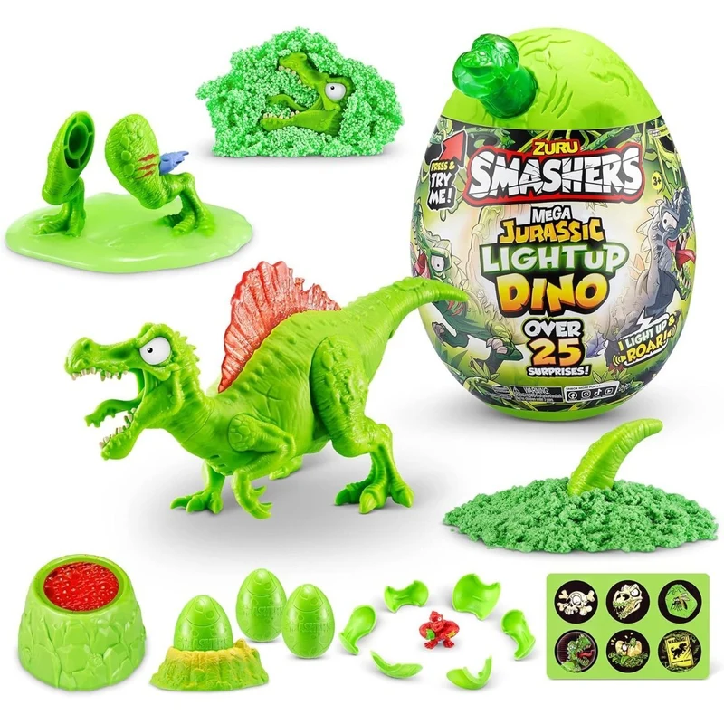 Mega Jurassic Light-Up Dino, Assortment, 1 Count