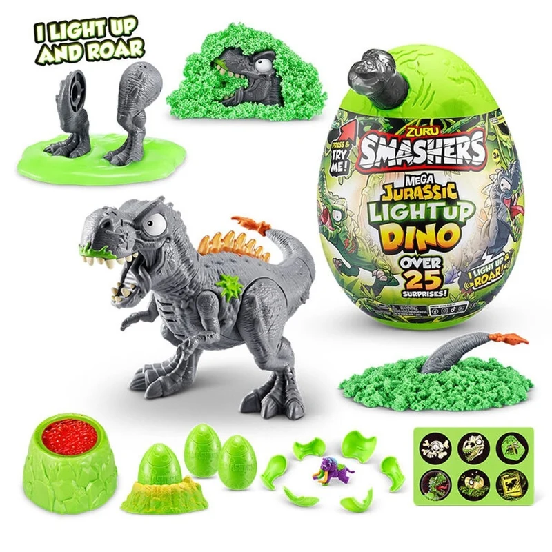 Mega Jurassic Light-Up Dino, Assortment, 1 Count