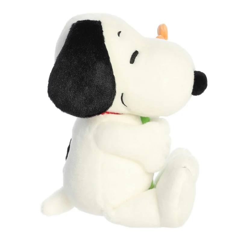 Snoopy with Flower Plush, Peanuts, 11 Inches, 1 Count