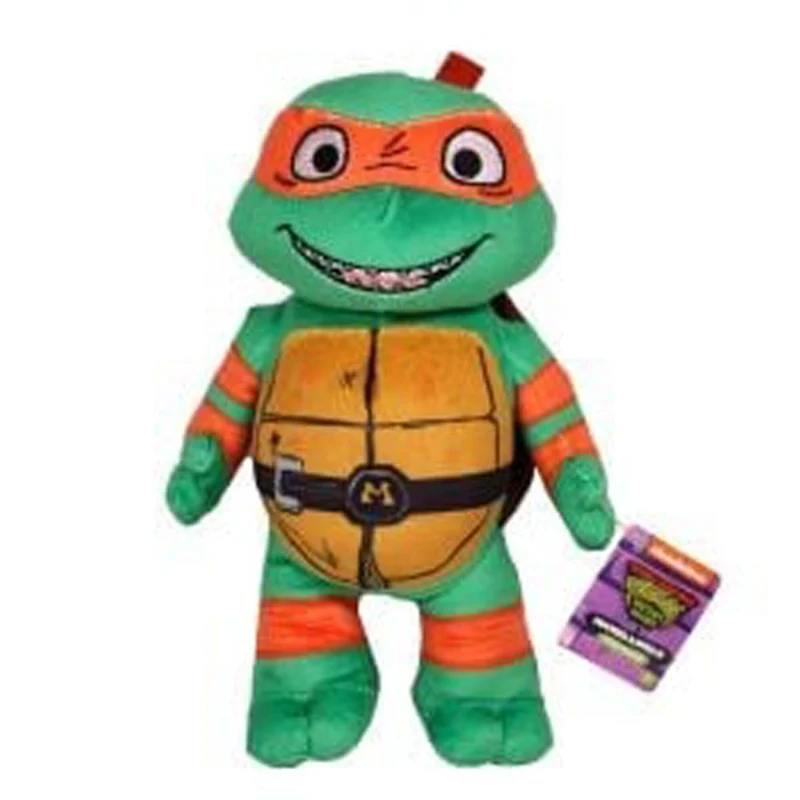 Michelangelo Plush, Teenage Mutant Ninja Turtles, 9 Inches, 1 Count