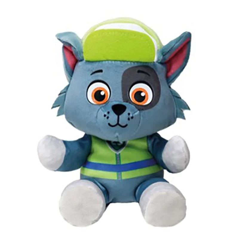 TY Beanie Baby Rocky Plush, Paw Patrol, 7.5 Inches, 1 Count