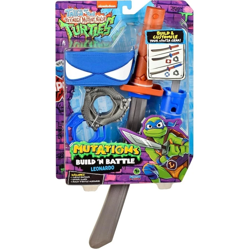 Leonardo's Katana Toy Set, Teenage Mutant Ninja Turtles, 1 Count
