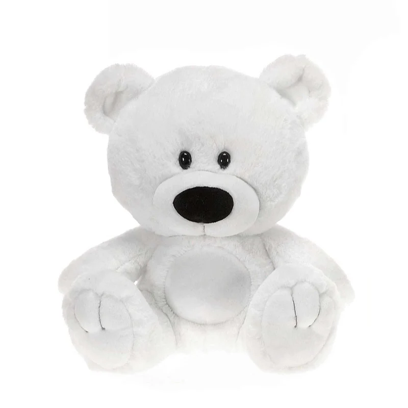 Signature Sitting White Bear Plush, 9 Inches, 1 Count