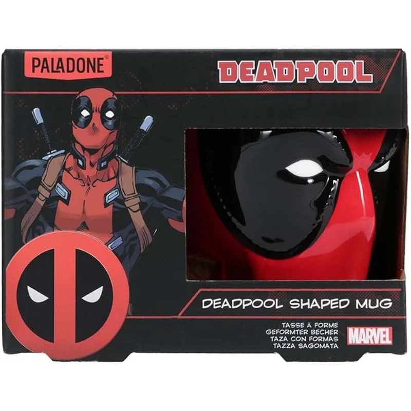 Deadpool Shaped Mug, Marvel, 1 Count