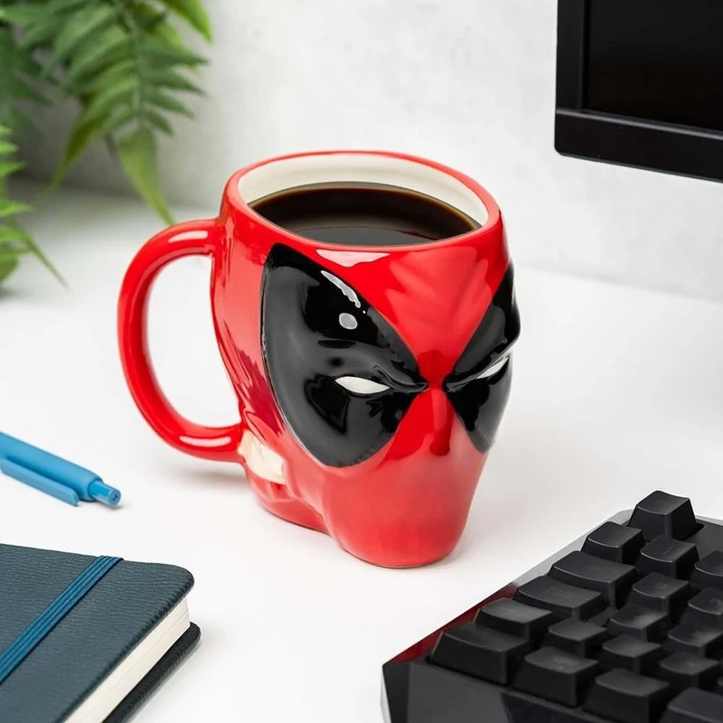 Deadpool Shaped Mug, Marvel, 1 Count