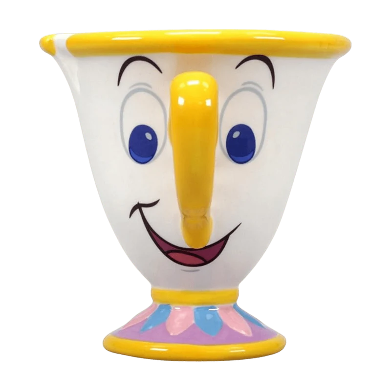 Beauty and the Beast Chip Shaped Mug, Disney, 1 Count